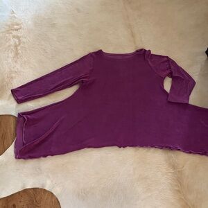 Elegant Purple Women's Tunic